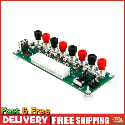 20/24 Pins ATX Transfer Board mit USB 5V Port Netzteil für Desktop Computer