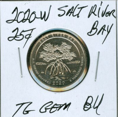 2020 W V75 SALT RIVER BAY PRIVY MARK QUARTER TOP GRADE GEM BU * | eBay