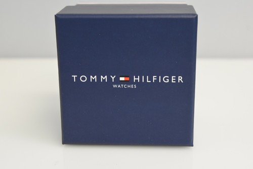 New Tommy Hilfiger Men's Silver Stainless Steel Blue Dial 1791378 Watch - Picture 7 of 7