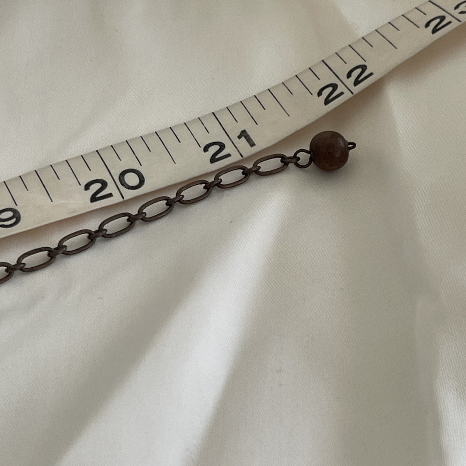 MR BOHO Brown Adjustable Statement 22" Necklace &… - image 8