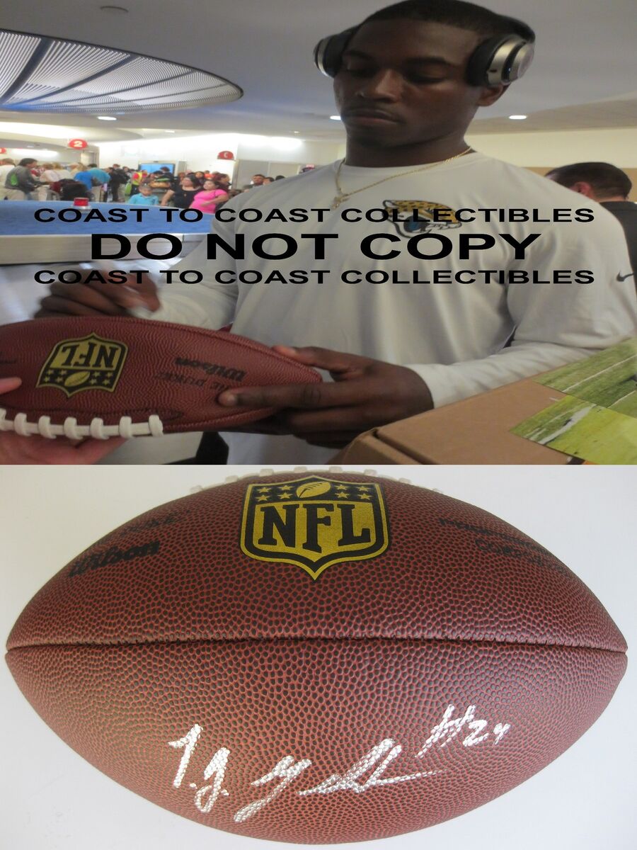 Tj Yeldon Jacksonville Jaguars, Alabama, Signed, Autographed, NFL Duke Football, a COA with the Proof Photo of Tj Signing Will Be Included Tj Yeldon Jacksonville Jaguars, Alabama, Signed, Autographed, NFL Duke Football, a COA with the Proof Photo of Tj Signing Will Be Included