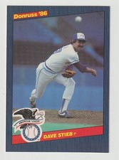 1986 Donruss All-Stars Dave Stieb Toronto Blue Jays #55 Near Mint or Better