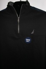 NAUTICA 1/4 ZIP PULLOVER SWEATSHIRT TOP SZ:L NWT
