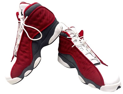 Air Jordan 13 Retro Gym Red Black Flint Grey Low Top 7Y Sneakers 884129 600 Shoe