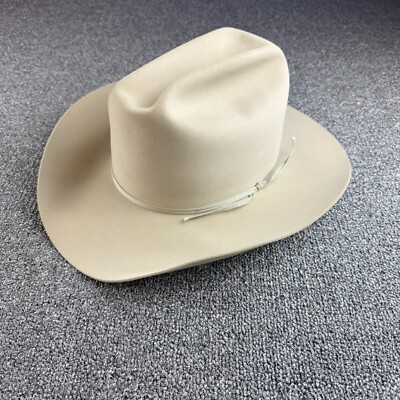 #ad #ad Vintage Resistol Self Conforming BR Golden Beaver “40” 40X Western Cowboy Hat 7 $399.00