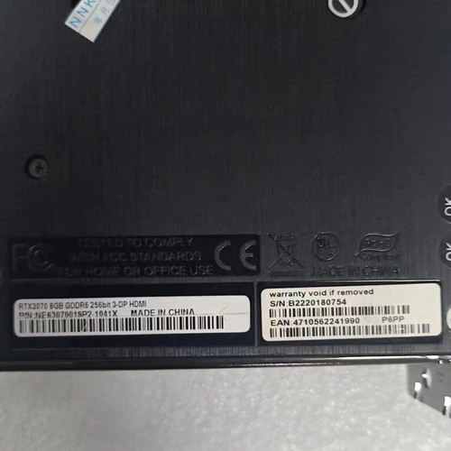 3070 3-DP Card RTX HDMI GDDR6 Graphics 256bit - Picture 3 of 7