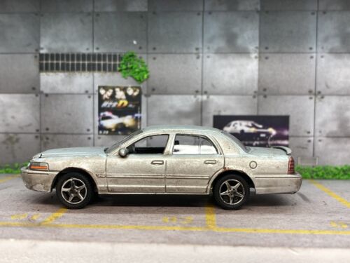 2004 Mercury Marauder Rusty Weathered Custom Greenlight 1/64 Diecast Barn Find - Picture 14 of 15