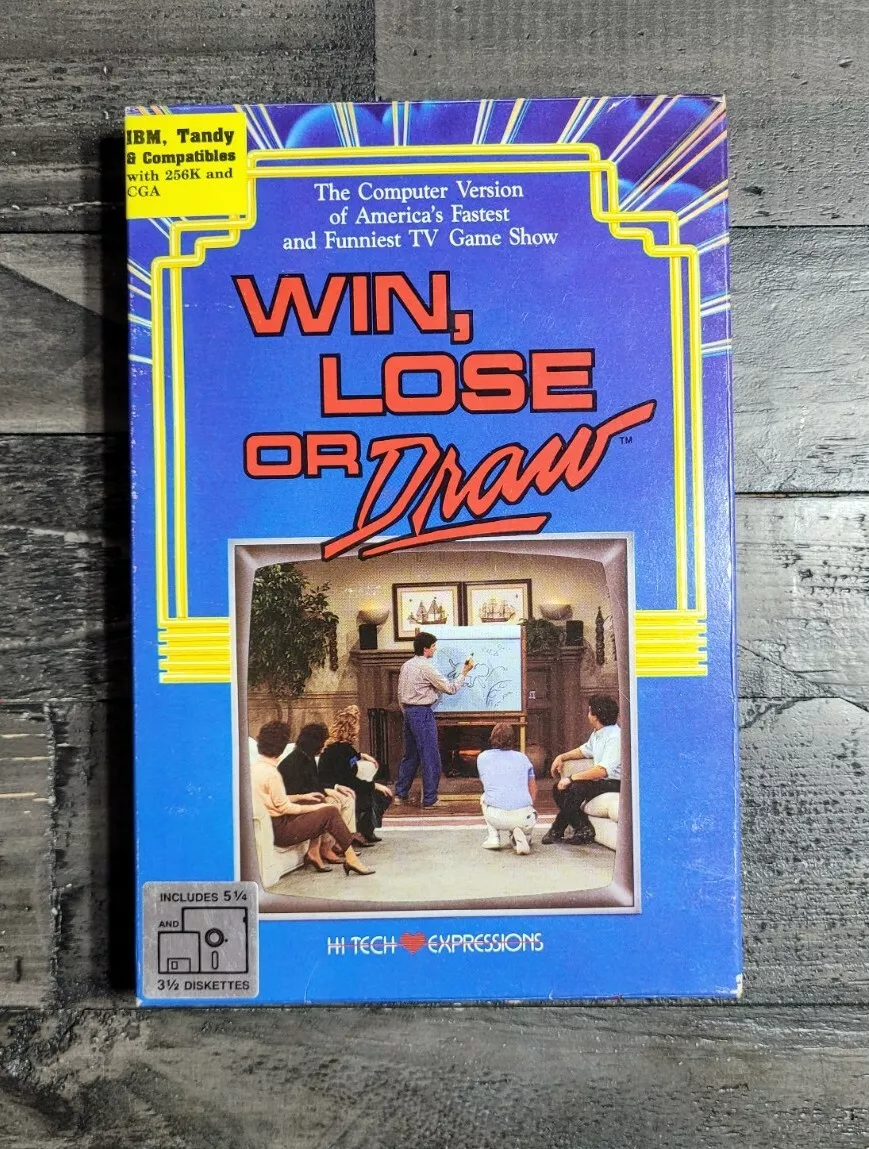 Win, Lose, or Draw (1988) - PC Game