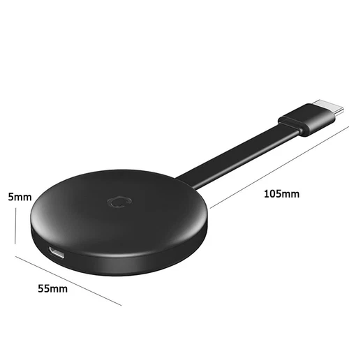 For Chromecast Google Wireless 4K HDMI 2.4GHz 5GHz Display Media Streaming Video - Picture 11 of 12