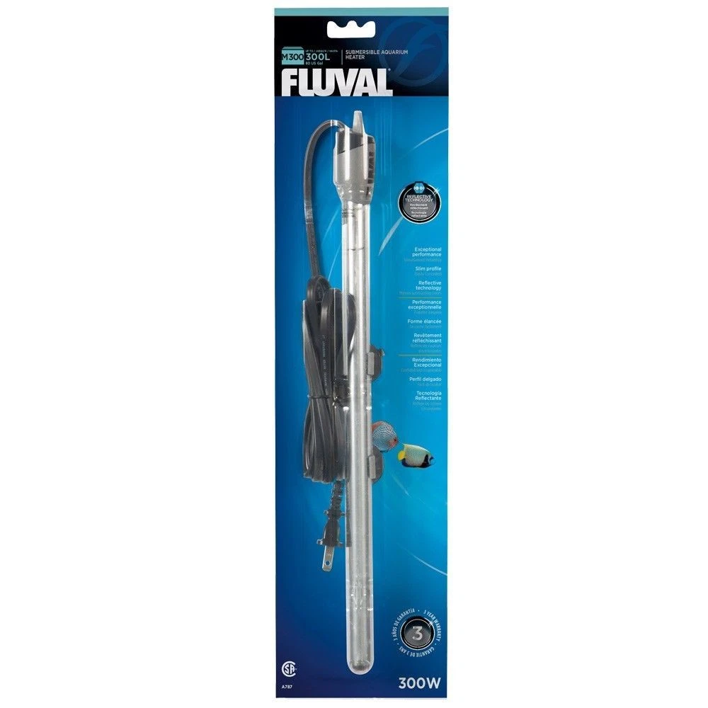 Fluval Submersible Aquarium Heater 300W Fresh Or Salt Water