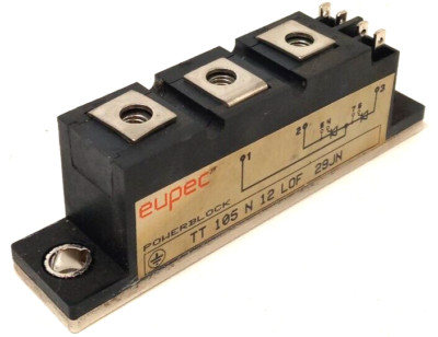 Eupec TT 105 N 12 L0F 29JN Powerblock Thyristor-Modul TT105N12L0F29JN