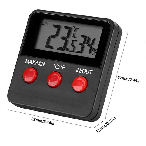 Digital Thermometer Hygrometer In/Outdoor Temperature Humidity Tester with Probe - Picture 5 of 7