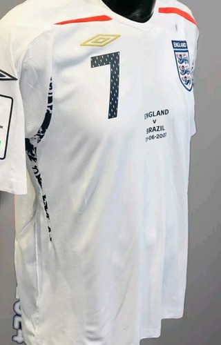 Jersey England 2007 Umbro Large, 7 David Beckham. - Picture 3 of 5
