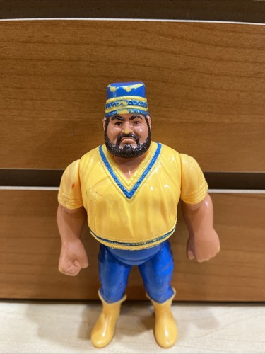 WWF Hasbro Akeem Series 1 1990 Action Figure Vinta...
