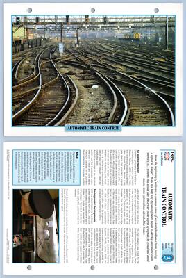 Automatic Train Control - Golden Age - British - Legendary Trains Maxi Card