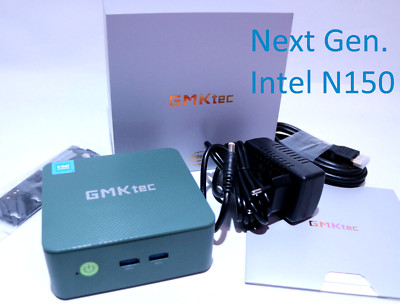 *Neu* Intel N150 Twin Lake Mini PC NUC GMKtec G3 Plus 256 GB SSD 8 GB RAM Win 11