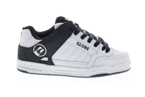 Globe Tilt GBTILT Mens White Nubuck Lace Up Skate Inspired Sneakers Shoes 11.5 - Afbeelding 1 van 5