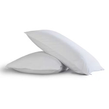 Easy Care Polyester Bed Bug Blocker King Pillow Protectors Set of 2 Free Shipp