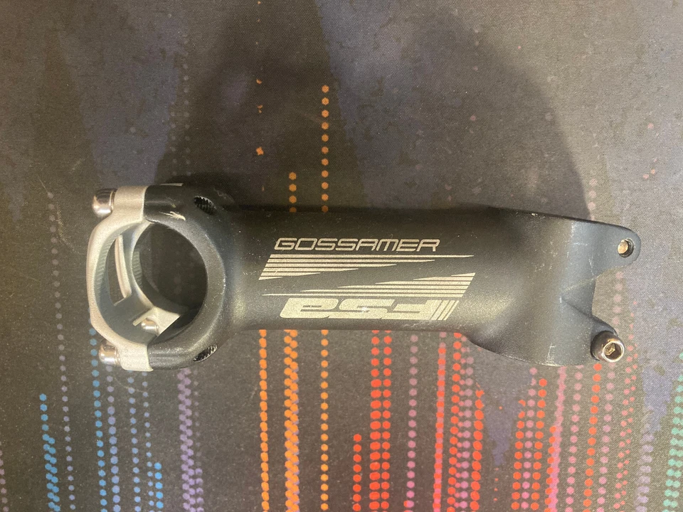 FSA Gossamer Stem, 110mm, 6 Degree. 31.8mm, 1 1/8". Black and Silver - Image 2 of 4