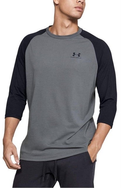 gray under armour shirt