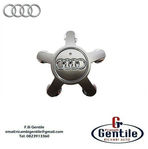Original Spider Hub Cap for Audi Alloy Wheels A3/4/5/6/8 Q3/5/7 70/55mm ...