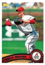 2011 Topps #419 Kelly Johnson NMMT Diamondbacks  ID:7335