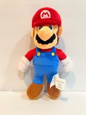 Super Mario Bros - Mario Plush - 9" Tall - Jakks Pacific - 2021