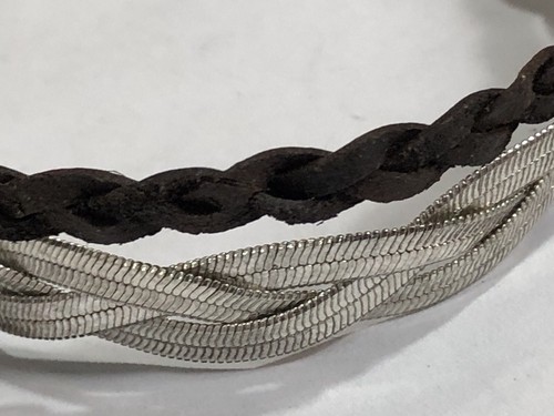 American Eagle Outfitters Bracelet Double Braided 7 in Length - NWT - Picture 4 of 10