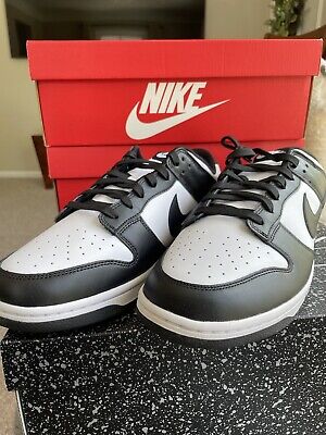 Nike (Men's Size 14) Dunk Low, “Panda” Black & White Nike (Men's Size 14) Dunk Low, “Panda” Black & White