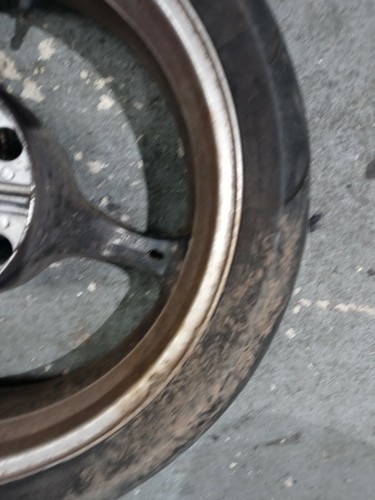 2006 2007 SUZUKI GSXR 600 GSXR 750 OEM REAR WHEEL STRAIGHT - Picture 9 of 11