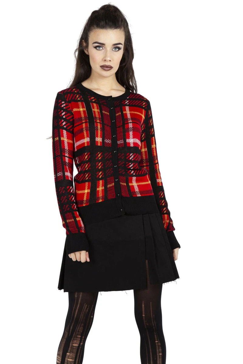Tartan cardigan shop