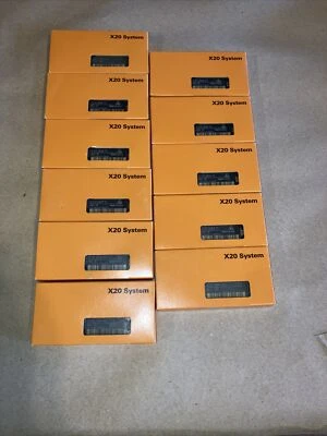 Qty 1 B&R X20 BM11 24vdc “SHIPS Fast FROM USA”Tested Good Condition PLC CPU
