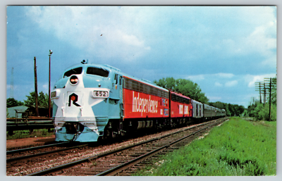 ROCK ISLAND LINES Bicentennial Rocket EMD E8 #652 652 Train