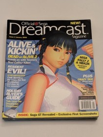 Official Sega Dreamcast Magazine Lot of 7 1999-2000 Excellent Cndtion Orig Owner