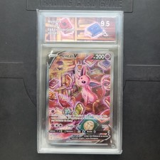 Carte Pokémon : Mentali V 180/203 CA 9.5 Evolution Celeste Française Eb7 Alt