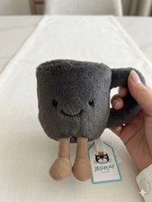 Jellycat Amuseables Coffee Cup Plush Toy Soft Stuffed Doll Cute NWT..