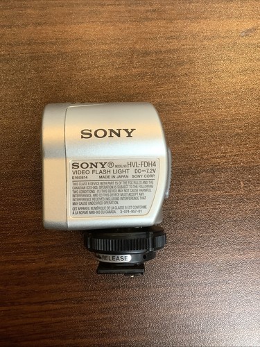 Sony Cyber-shot DSC-F505V 3.3MP Digital Camera + Charger + Flash Light - Silver - Picture 10 of 16