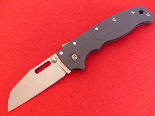 Demko AD20.5 Shark Lock Klappmesser Stonewash AUS10A strukturiertes Titan