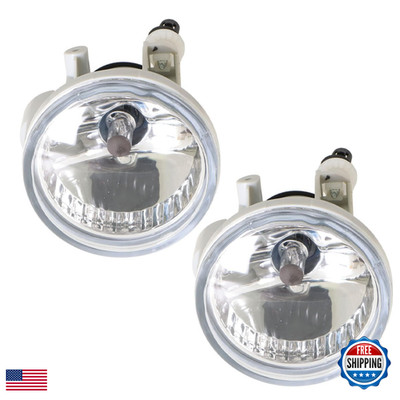 Lablt 2 Pack Clear Lens Bumper Driving Fog Lights Replacement For Highlander