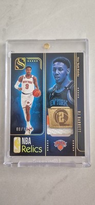 2024-25 New York Knicks RJ Barrett NBA Relics Holo Gold Game-Worn Patch /10