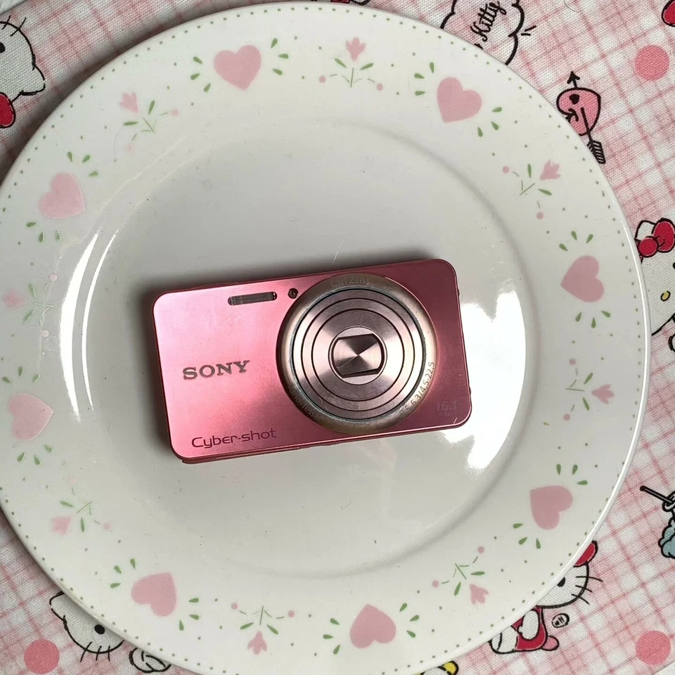 Sony Cyber-shot DSC-W570 Digitalkamera 16.1MP 5x optischer Zoom Autofokus pink - Bild 3 von 4