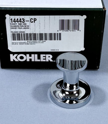 #ad Kohler K 14443 CP Purist Robe Hook Polished Chrome $46.89