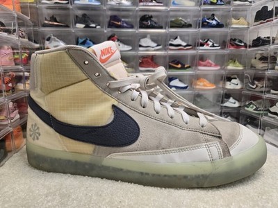 Nike Blazer Mid 77 Move to Zero Glacier Ice Sail Sz11.5 DH4505-200 Sneakers High