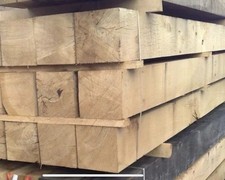 Oak Post 6x6 150x150mm 3.6m Length Green D24 Construction Grade