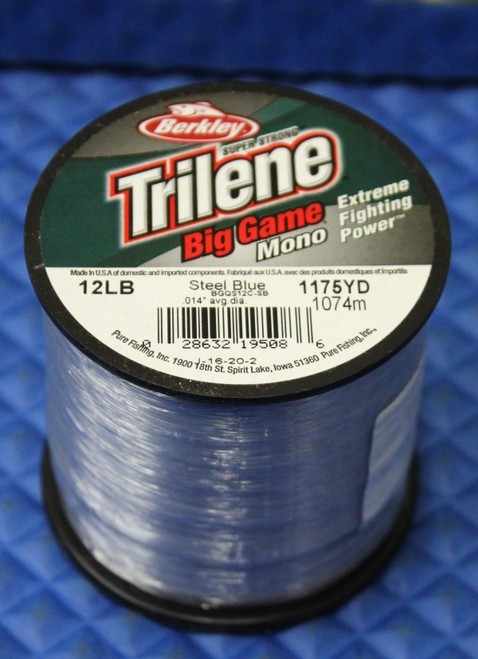 berkley electric blue fishing line Prospec Chrome (Ocean Blue) ProSpec Chrome is a premium smooth Berkley Trilene Big Game Steel