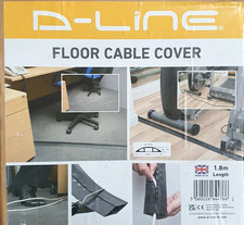 D-Line Light Duty Bodenkabelabdeckung - 1,8 m Länge, schwarz
