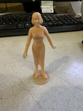 Vintage MPC Teenettes Plastic Dollhouse Figure Pink Mom Woman 