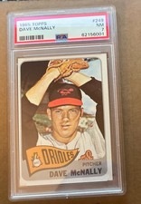 1965 Topps - Dave McNally #249 PSA 7