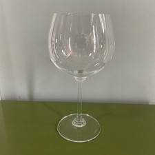 RIEDEL Red Wine VIOGNIER Glass Blown Crystal Art Deco 16oz AUSTRIA 8" Tall