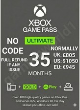 Xbox Game Pass Ultimate 35 Months 🌍 Global | Gold + EA Play | 0-2 Hour Delivery